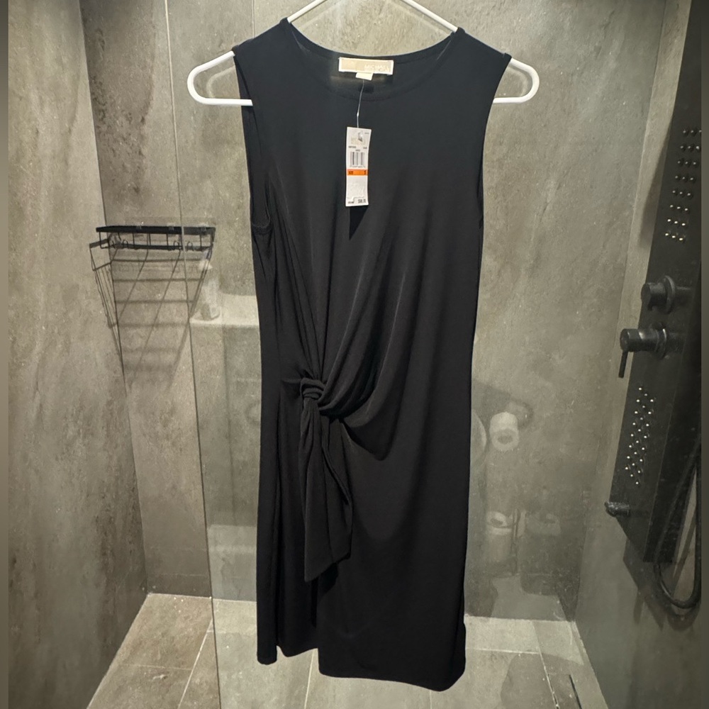 Michael Kors Classic Black Sleeveless Dress